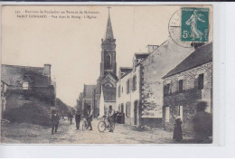 SAINT-GONGARD: Vue Dans Le Bourg, L'église - Très Bon état - Altri & Non Classificati