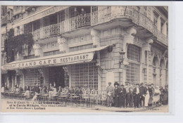 LORIENT: Restaurant Grand Café Et Le Cercle Militaire Place Alsace-lorraine Rue Victor Massé - Très Bon état - Lorient