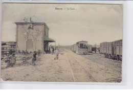 BOUZY: La Gare, Trains - état - Sonstige & Ohne Zuordnung