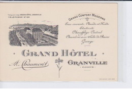 GRANVILLE: Grand Confort Moderne, Grand Hôtel - Très Bon état - Granville