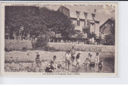 LA BASTIDE-SAINT-LAURENT-les-BAINS: Hotel Ranc, Pension De Famille - Très Bon état - Sonstige & Ohne Zuordnung