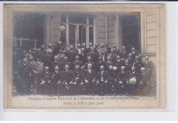 LOT Et GARONNE: Premier Congrès National De L'industrie Et Du Commerce Du Liège à Paris 7,8,9 Juin 1906 - Très Bon état - Sonstige & Ohne Zuordnung