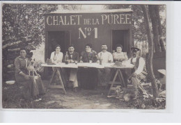 FRANCE: Chalet De La Purée N1, Personnages Apéro, Vins - Très Bon état - Photos