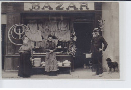 FRANCE: Un Bazar, Textile, Vaisselle Et Plus, Chien, Roues, Charlanes - état - Fotos