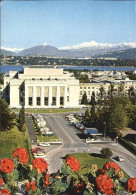 12592174 Geneve GE Le Palais Des Nations Et Le Mont Blanc Geneve - Autres & Non Classés