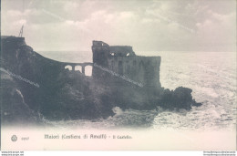 Aa184 Cartolina Maiori Il Castello Provincia Di Salerno - Salerno