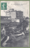 CPA  - DORDOGNE - BOURDEILLES - VUE DU CHATEAU PRISE DES PROMENADES - Autres & Non Classés