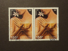 POLYNESIE FRANCAISE, Année 1996,  Paire De YT N° 476 Oblitérés - Usati