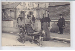 GIEN: Voiture à Chien - état - Gien