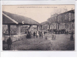 SAINT-MAURICE-de-CAZEVIEILLE: La Mairie Et Le Lavoir - Très Bon état - Altri & Non Classificati