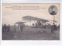 VERNEUIL: Souvenir D'une Journée D'aviation Offerte Gracieusement Par M.le Lieutenant Aviateur De Jansac - Très Bon état - Sonstige & Ohne Zuordnung