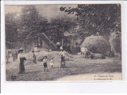 GARD: Types Du Pays, Le Dépiquage Du Blé, Agriculture - Très Bon état - Sonstige & Ohne Zuordnung