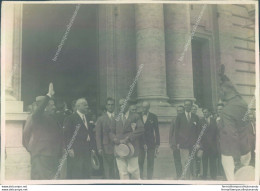 306 Foto Visita Del Duce Benito Mussolini A Salerno Misure 16x23 - Salerno