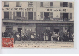 MEUDON: Place De La Mairie, Restaurant Nivat, Hotel De La Mairie - Très Bon état - Meudon