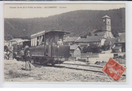 ALLARMONT: Chemin De Fer De La Vallée De Celles, La Gare - Très Bon état - Autres & Non Classés