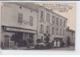 SAINT-MAXIMIN: Hôtel De France Cuisine Et Cave Recommandées Confort Moderne, Voiture Attelage - Très Bon état - Sonstige & Ohne Zuordnung