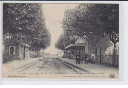 JONCQUIERES: La Gare, Vue Intérieur - Très Bon état - Autres & Non Classés