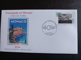 Monaco 2024 40th Spring Art Festival Monte Carlo Focus Composer Mantovani 1v FDC PJ - Ongebruikt