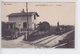 BAUDRIERES: La Gare, Train - Très Bon état - Other & Unclassified