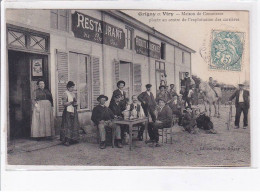 GRIGNY Et VIRY: Maison De Commerce, Placée Au Centre De L'exploitation Des Carrières - Très Bon état - Grigny