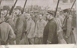 HO Nw (10) GUERRE EUROPEENNE DE 1914 - PRIS ! - PRISONNIERS - 2 SCANS  - War 1914-18