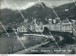 Br322 Cartolina Salerno Citta' Lungomare E Palazzo Degli Uffici - Salerno