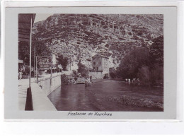 VAUCLUSE: Café Petrarque, Photo Leon Peytaud - Très Bon état - Altri & Non Classificati