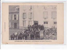 AVRANCHES: Saint-saturnin, Le Presbytère Pendant L'inventaire - état - Avranches