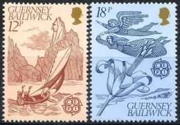 Guernsey 217/218 ** MNH. 1981 - Guernsey