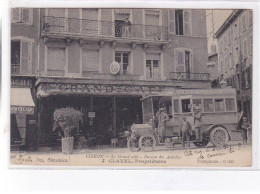 VOIRON: Le Grand Café, Bureau Des Autobus - état - Voiron