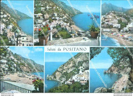 Br431 Cartolina Saluti Da Positano Provincia Di Salerno Campania - Salerno
