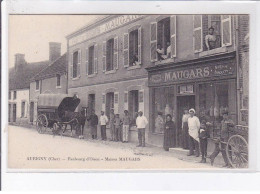 AUBIGNY: Faubourg D'oison Maison Maugars - Très Bon état - Autres & Non Classés