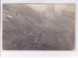 DECAZEVILLE: Carte Photo Du Chemin De Fer Industriel (mines) - état - Decazeville