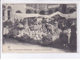 VILLEFRANCHE-de-ROUERGUE: Le Marché Place Notre-dame - Très Bon état - Villefranche De Rouergue