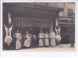 ANGERS: Boucherie Schaffhauser Gely G. Rigault - Très Bon état - Angers