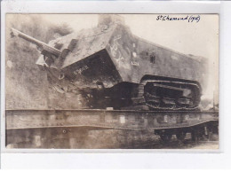 SAINT-CHAMOND: Tank Français Pris Par Les Allemands, Militaire - Très Bon état - Saint Chamond