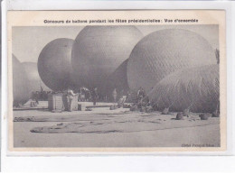 GIRONDE: Concours De Ballons Pendant Les Fêtes Présidentielle, Vue D'ensemble, Ballon Rond - Très Bon état - Autres & Non Classés