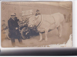 MERU - Carte Photo - Boeuf - Automobile De La Boucherie Prevost - état - Meru