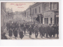 MERU - Rue D'Andeville 1er Mai 1909 - état - Meru