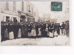 MERU - Carte Photo - Grève Des Boutonniers - 1909 - Très Bon état - Meru