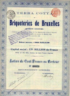 Terra Cotta Et BRIQUETERIES De BRUXELLES - Mines