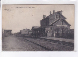 ESQUELBECQ: La Gare - Très Bon état - Andere & Zonder Classificatie