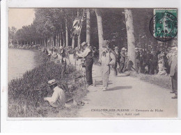 CHALONS-sur-MARNE: Concours De Pêche Du 2 Août 1908 - Très Bon état - Châlons-sur-Marne