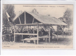 DOMMARTIN-le-FRANC Et VILLEMBLAISOIS: école De Tire "la Fraternelle" Inauguration Du Champ De Tire - Très Bon état - Other & Unclassified