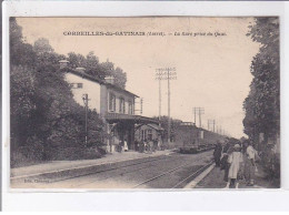 CORBEILLES-du-GATINAIS: La Gare Prise Du Quai - Très Bon état - Andere & Zonder Classificatie