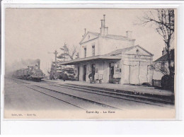 SAINT-AY: La Gare - Très Bon état - Autres & Non Classés