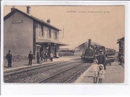 ALLEGRE: La Gare, Arrivée Du Train Du Puy - Très Bon état - Other & Unclassified