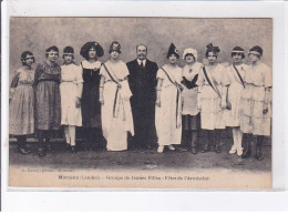 MORCENX: Groupe De Jeunes Filles Fêtes De L'armistice - Très Bon état - Morcenx