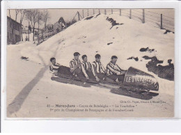 MOREZ-JURA: Course De Bobsleighs "le Tourbillon" 1er Prix Du Championnat De Bourgogne Et De Franche-comté- Très Bon état - Sonstige & Ohne Zuordnung