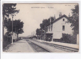 GEVINGEY: La Gare - Très Bon état - Sonstige & Ohne Zuordnung